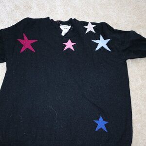 Women's Black Star Sweater
